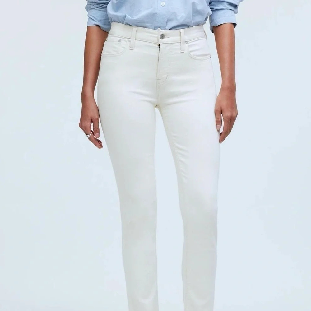 Madewel Mid-Rise Perfect Vintage Tapered Leg Ankle Length Magic Pocket Sz 30 NWT